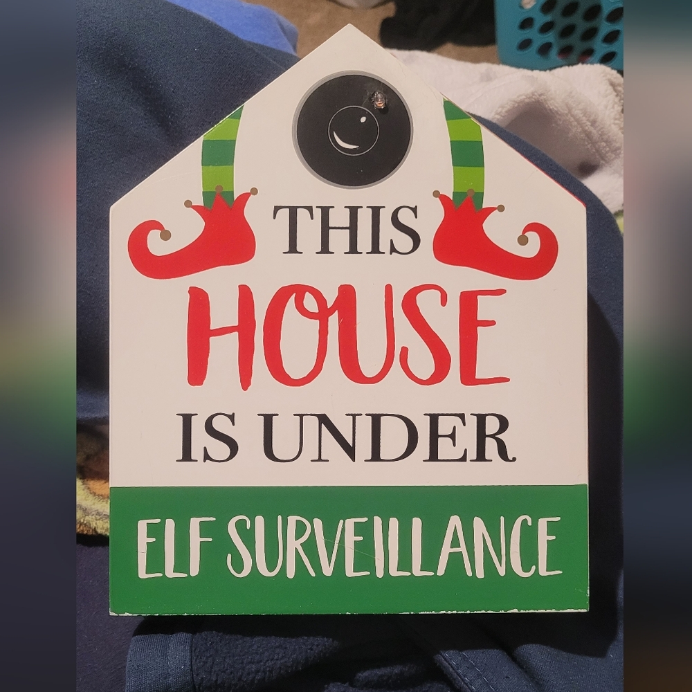 Light up elf decor